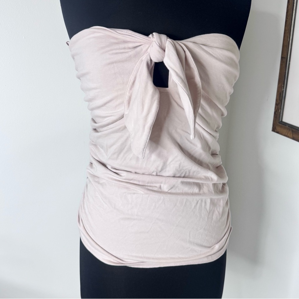 Express Top Strapless - Beige - Picture 9 of 17